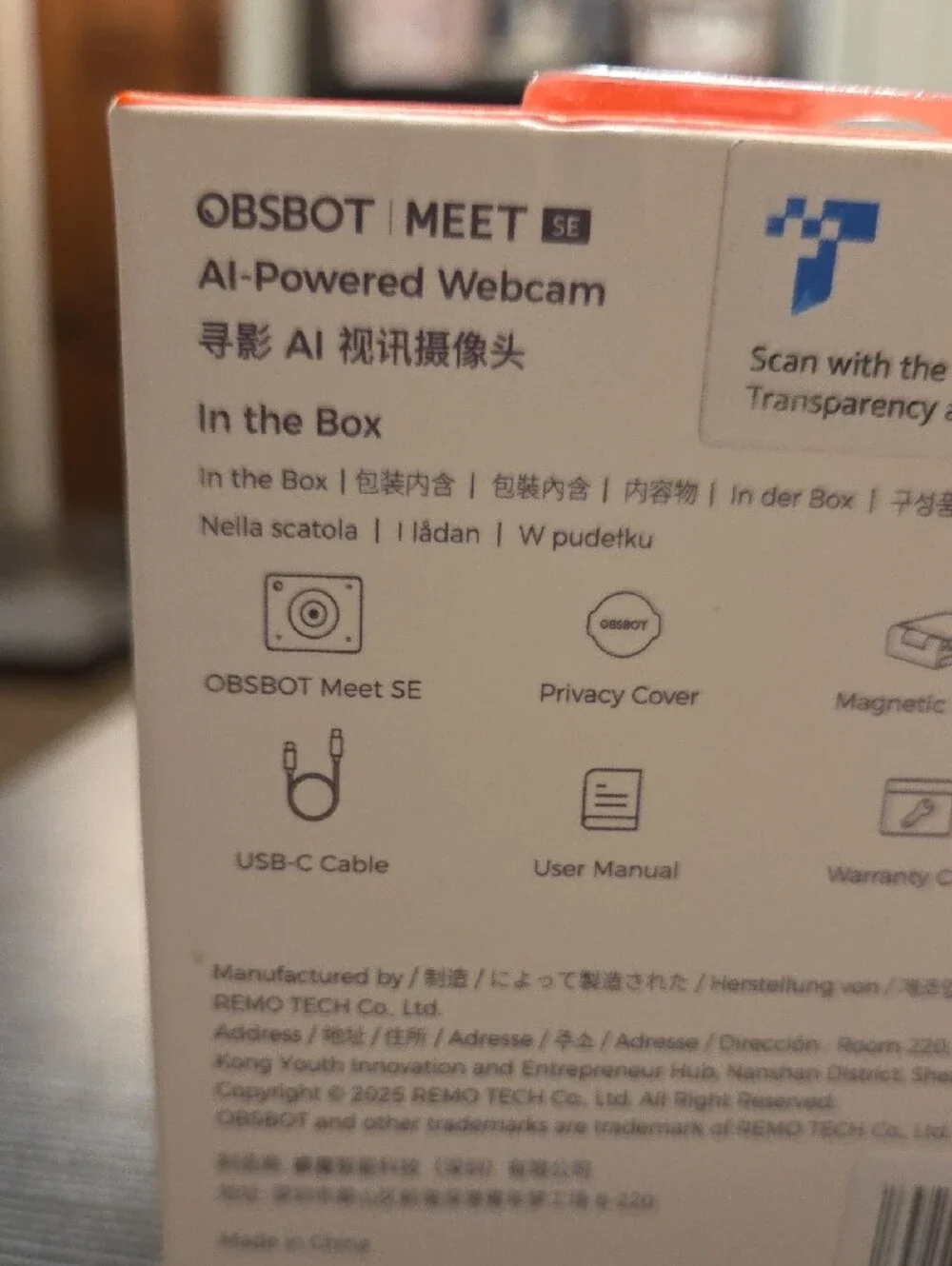 NWT Sealed OBSBOT Meet SE 1080P AI Webcam Green